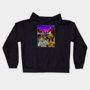 MegaZord Transformation Kids Hoodie